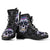 Sugar Skull Leather Boots