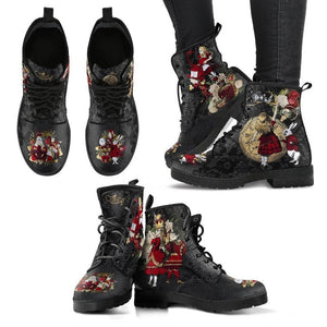 AL002 Black Hipster Boots