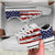 Special White Red Hand Painted Shoes AF1209